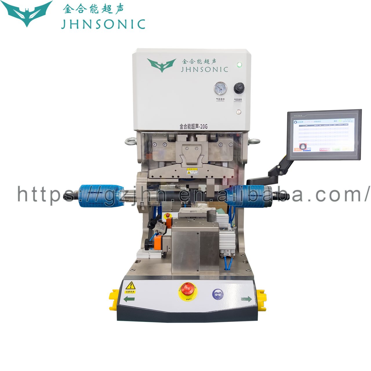 JHN-2012G-W01 380V 12KW Ultrasonic Metal جهاز لحام حزم الأسلاك